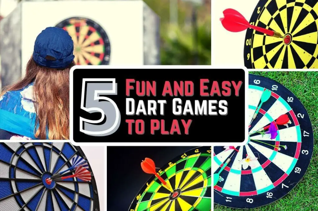 image of 5 fun and easy dart games