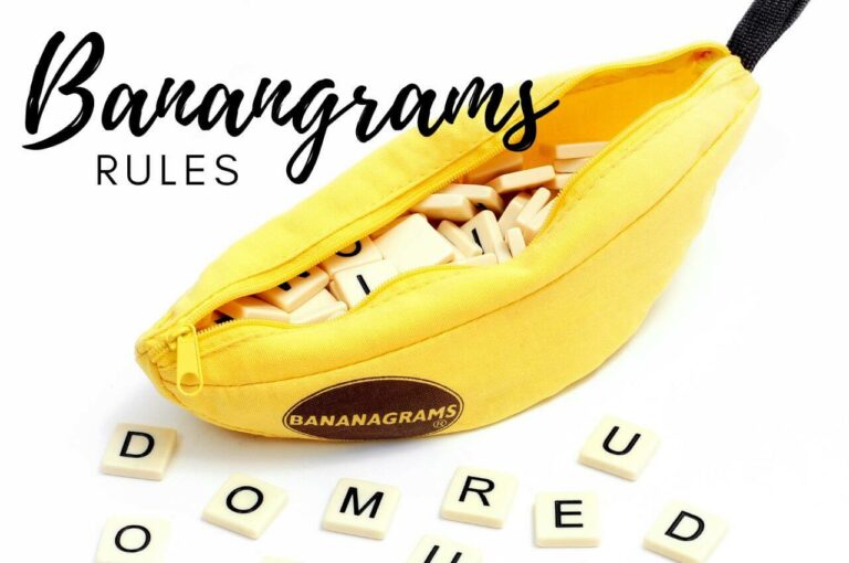 Bananagrams Rules Scoring and How to Play Group Games 101