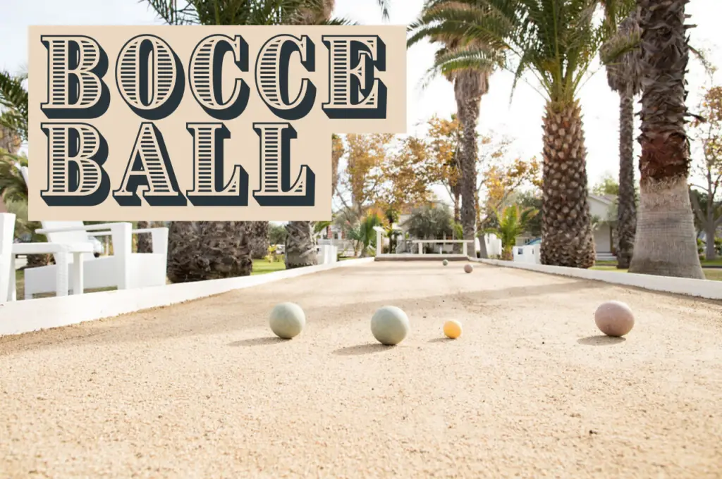 bocce ball game rules image