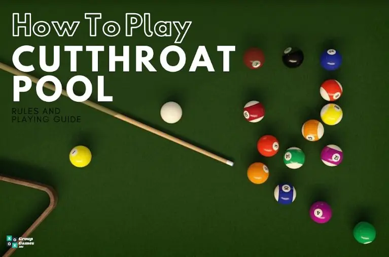 Cutthroat pool rules Learn how to play Group Games 101