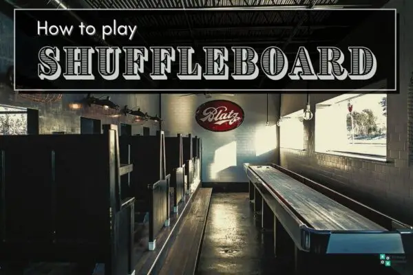 Shuffleboard game rules image