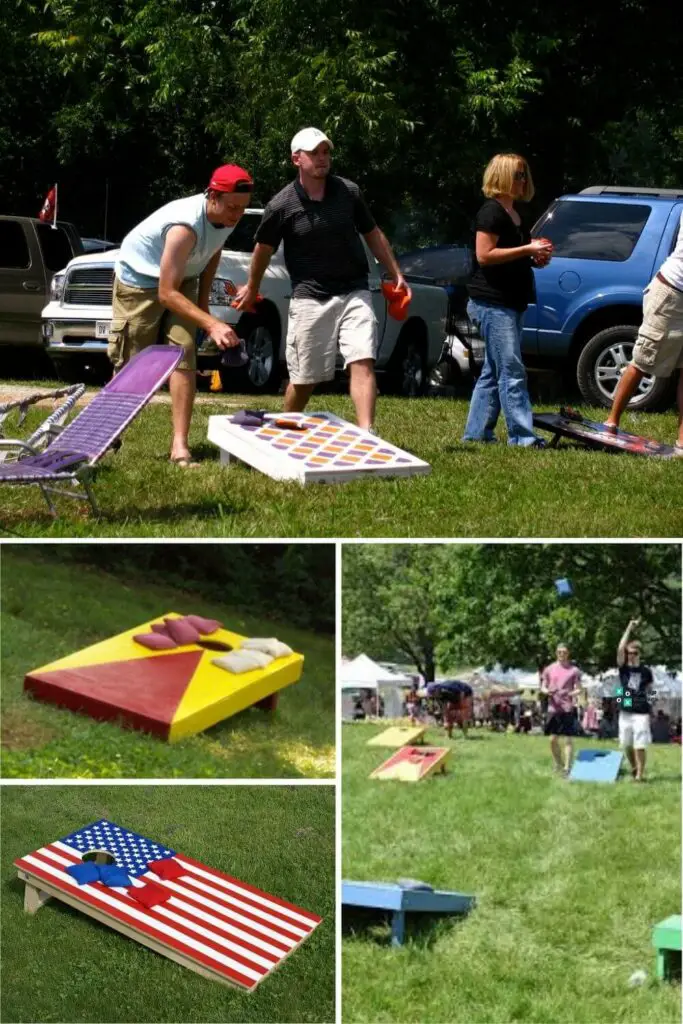 how to play cornhole the game image
