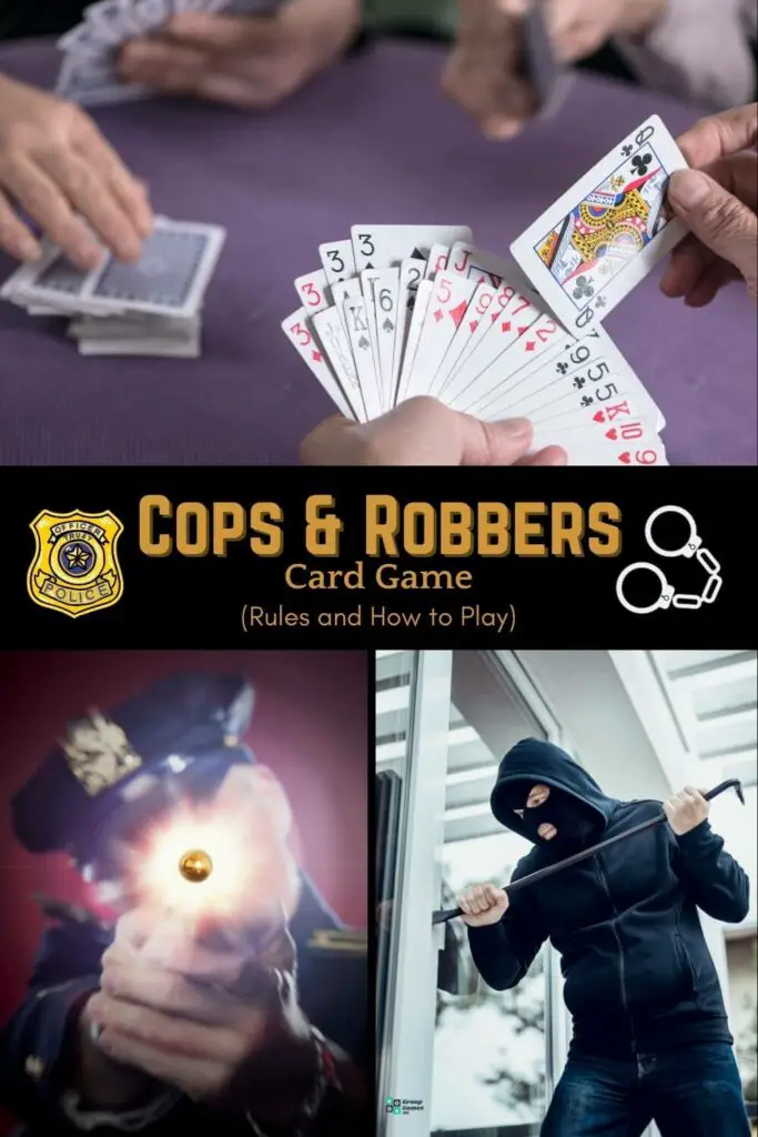 playing cops and robbers card game image