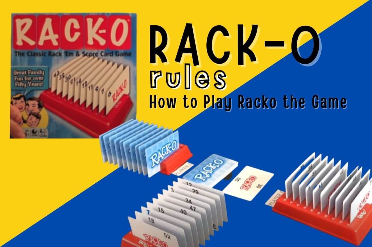 RACK-O Classic Rack 'Em Score Card Game Racko Family Fun Winning Moves 6122 