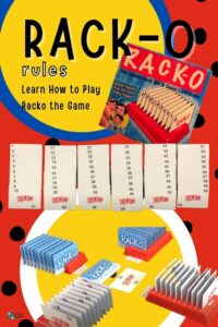Racko Rules: How to Play Racko the Game