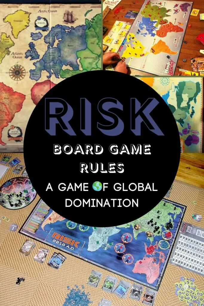 Risk board game rules and gameplay image
