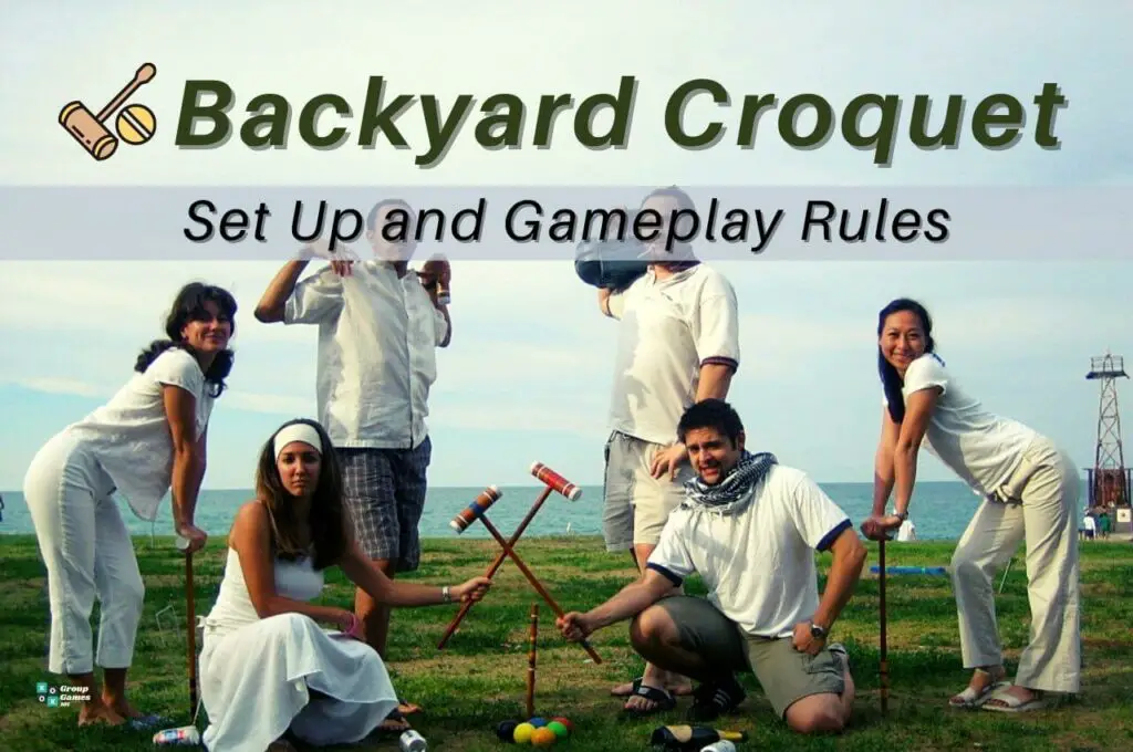 backyard Croquet set up and rules image