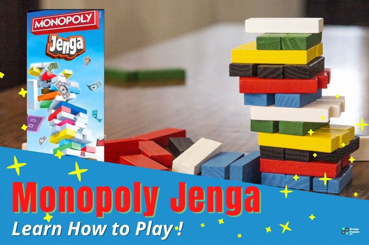 MONOPOLY JENGA 2-4 PLAYERS GAME MASHUPS by HASBRO BRAND NEW 