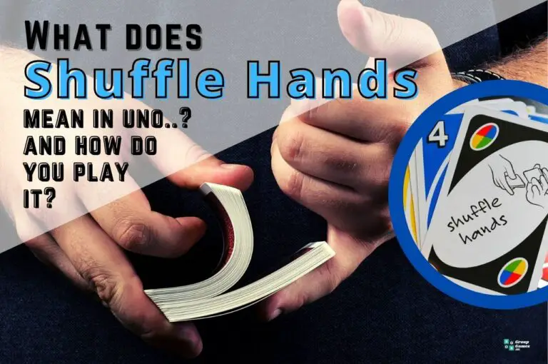 what does shuffle hands mean in uno image