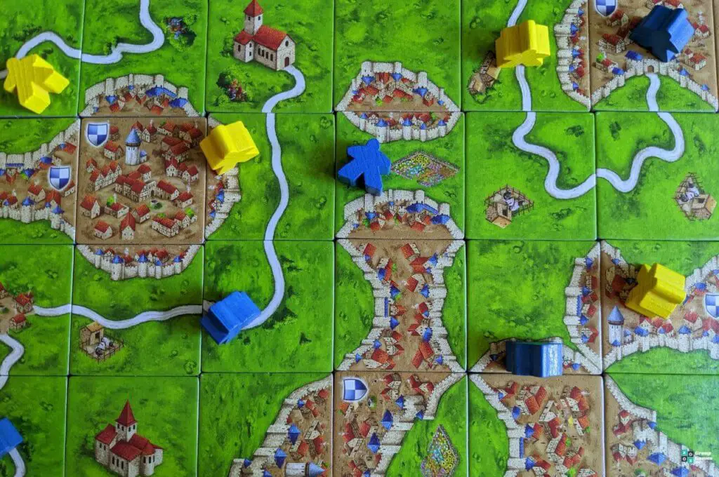 Carcassonne Gameboard Image