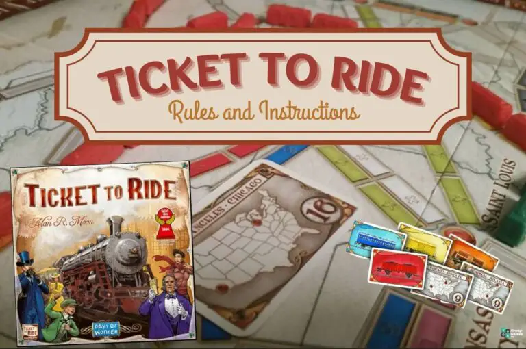 Ticket to Ride board game rules Image