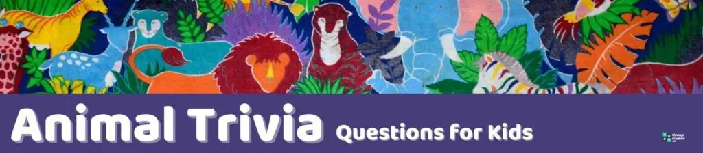 Animal Trivia Questions for Kids Image