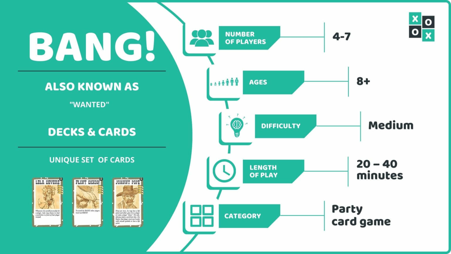 BANG! Card Game Rules (English Version) Group Games 101