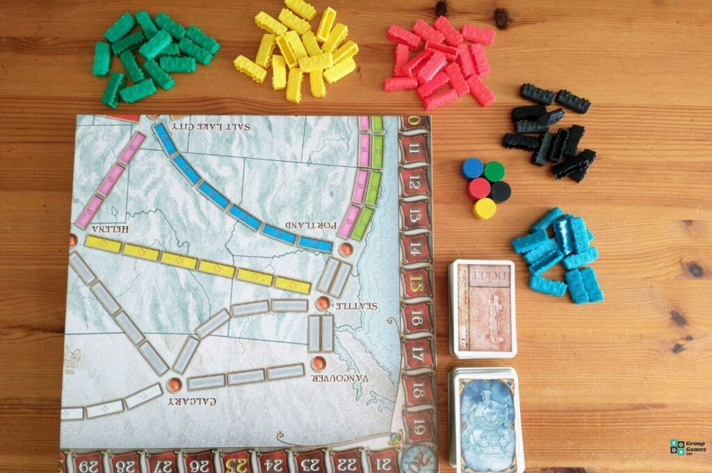 Ticket to Ride components image