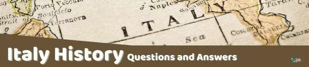 Italy History Questions and Answers Image