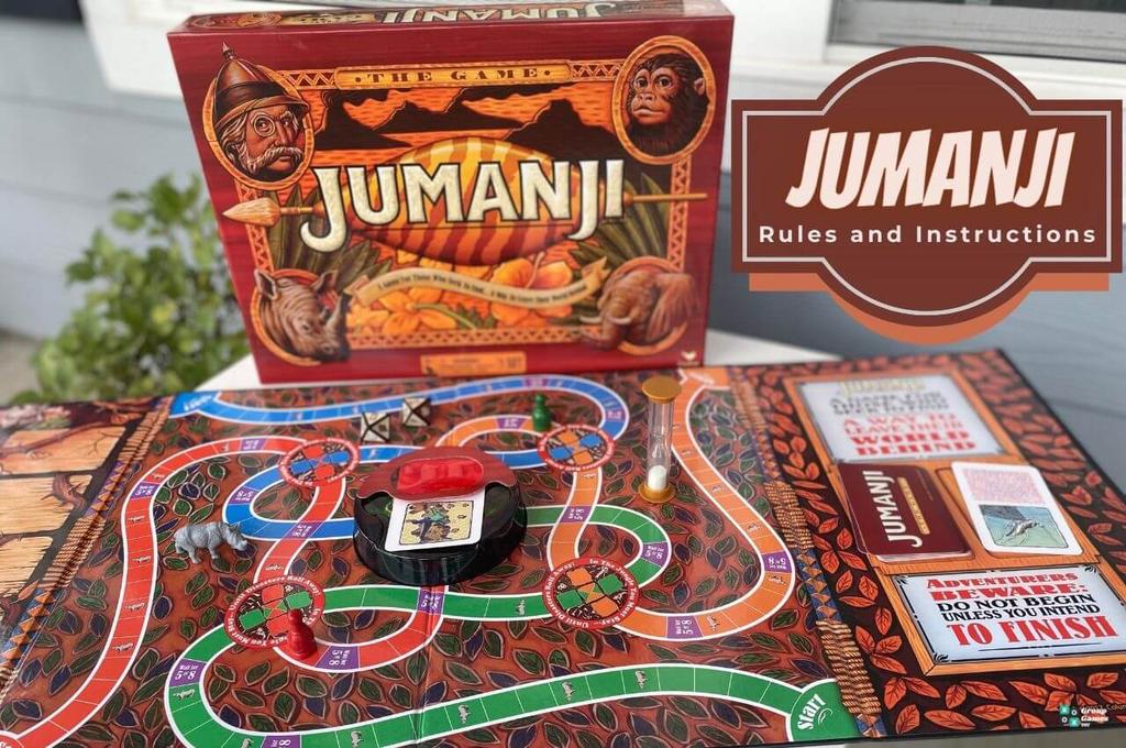 Jumanji board game rules Image