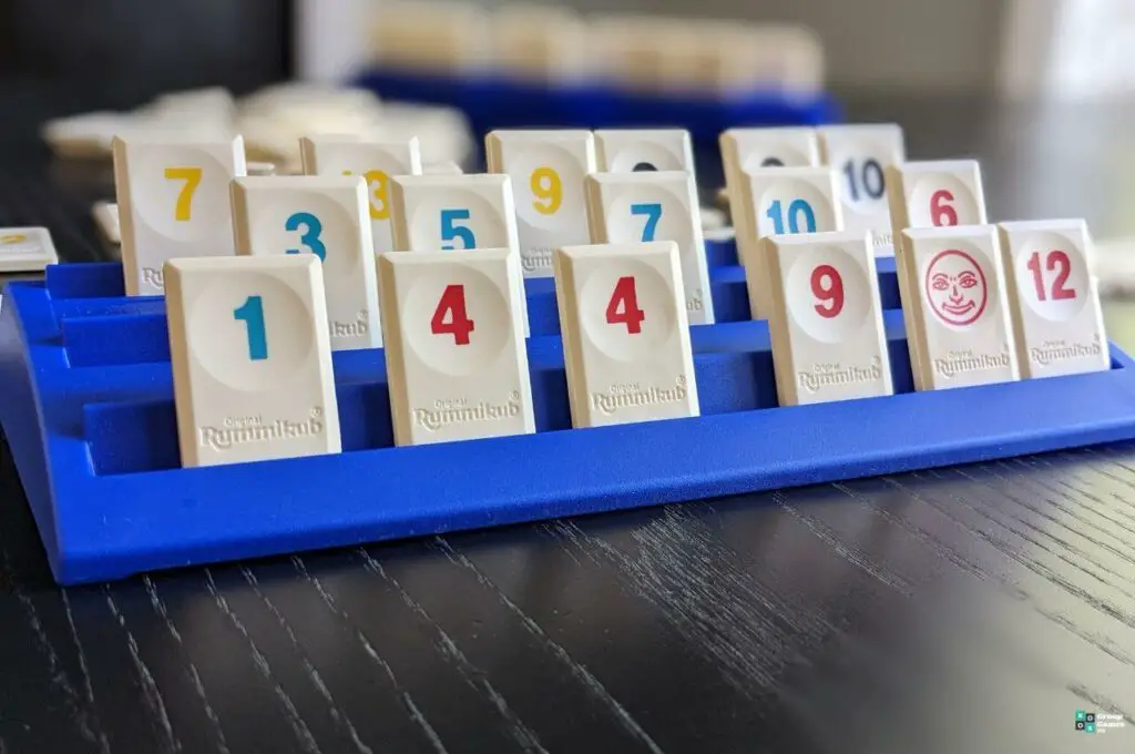 Rummikub Tray with tiles Image