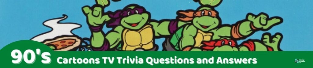 90's Cartoons TV Trivia Image