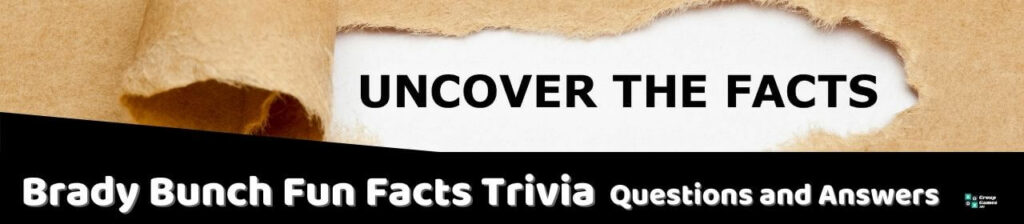 Brady Bunch Fun Facts Trivia Image