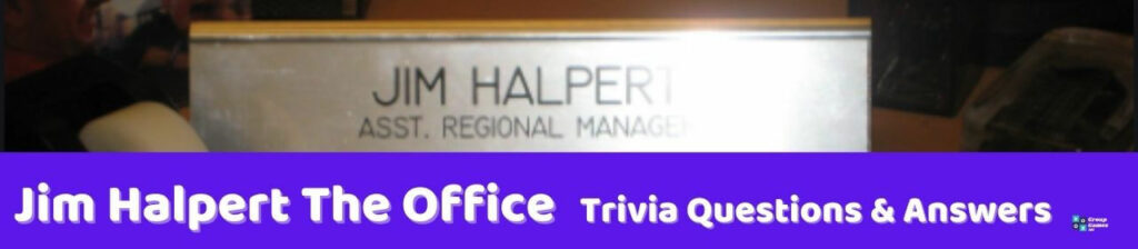 Jim Halpert The Office Trivia Image