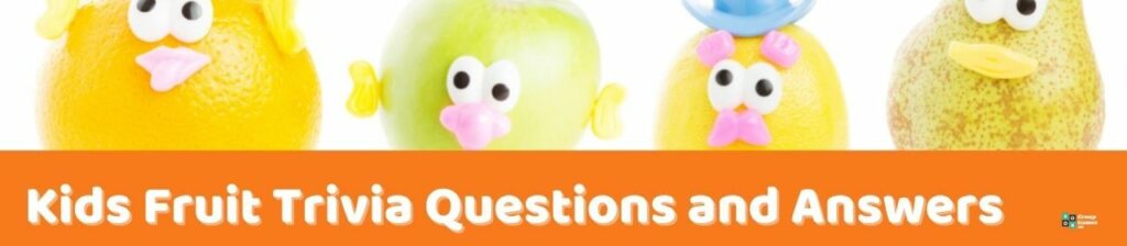 Kids Fruit Trivia Image