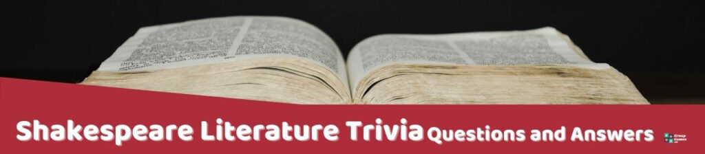 Shakespeare Literature Trivia Image