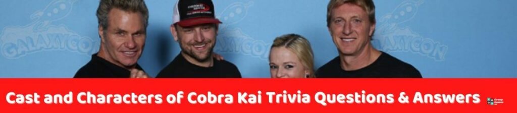 Cast and Characters of Cobra Kai Trivia Image