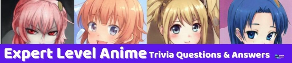 Expert Level Anime Trivia Image