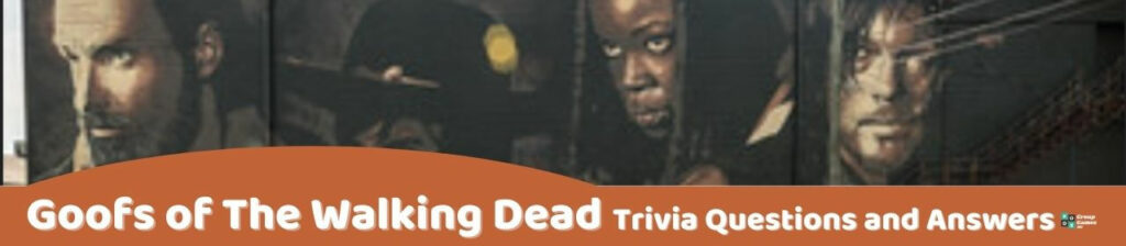 Goofs of The Walking Dead Trivia Image