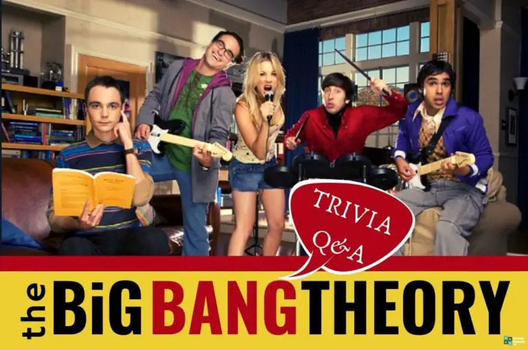 Big Bang Theory trivia questions Image