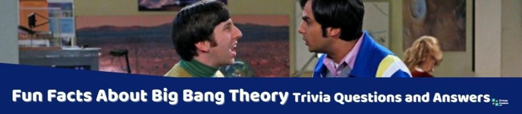 Fun Facts About Big Bang Theory Trivia Image