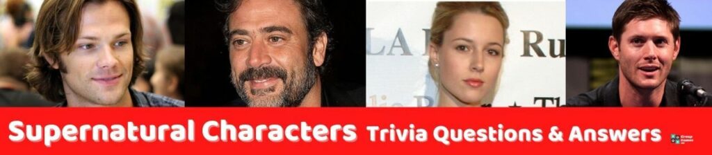 Supernatural Characters Trivia Image