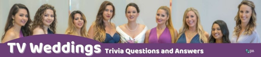 TV Weddings Trivia Image