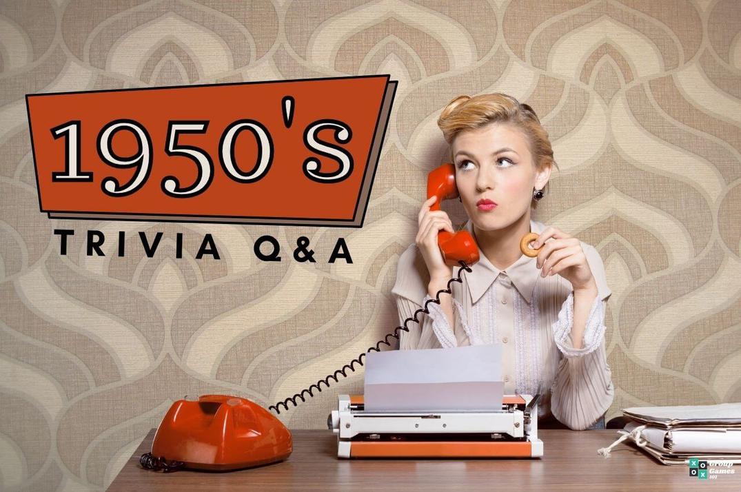 1950s trivia Image