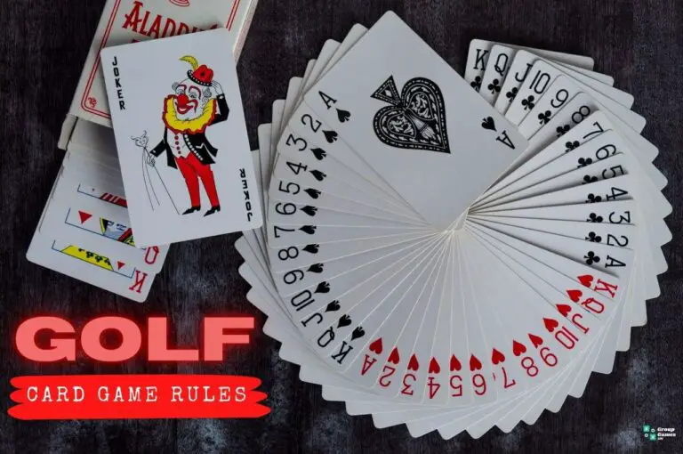 Golf card game rules Image