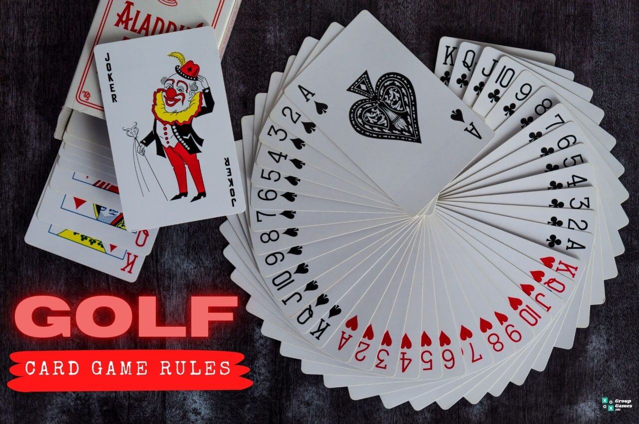 golf card game rules 4 cards