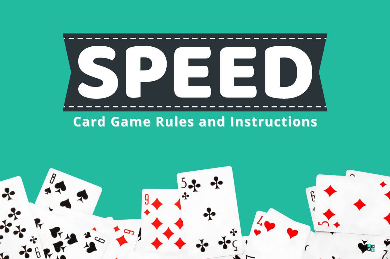 Speed card game rules image