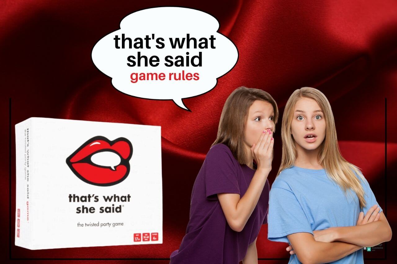 That's What She Said game rules Image