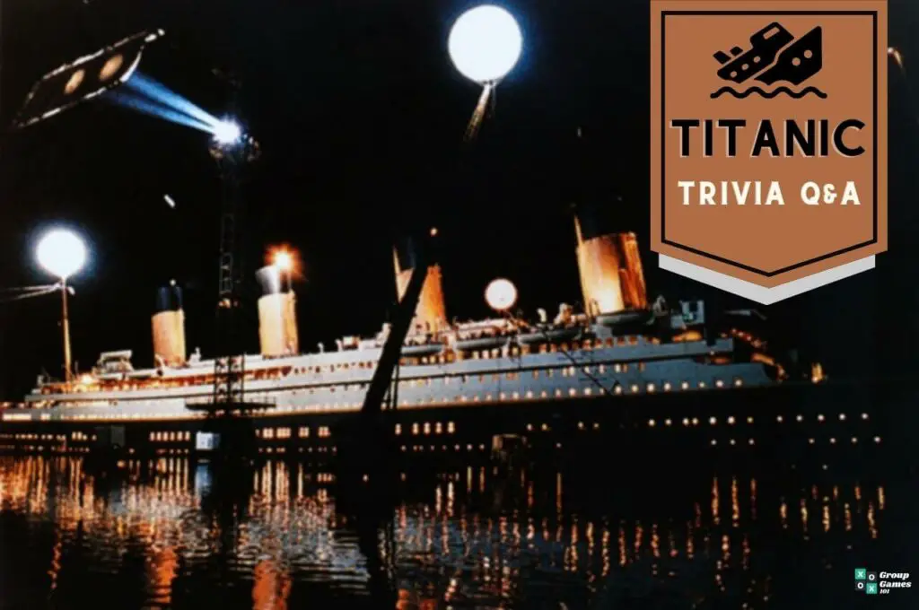 Titanic trivia questions Image