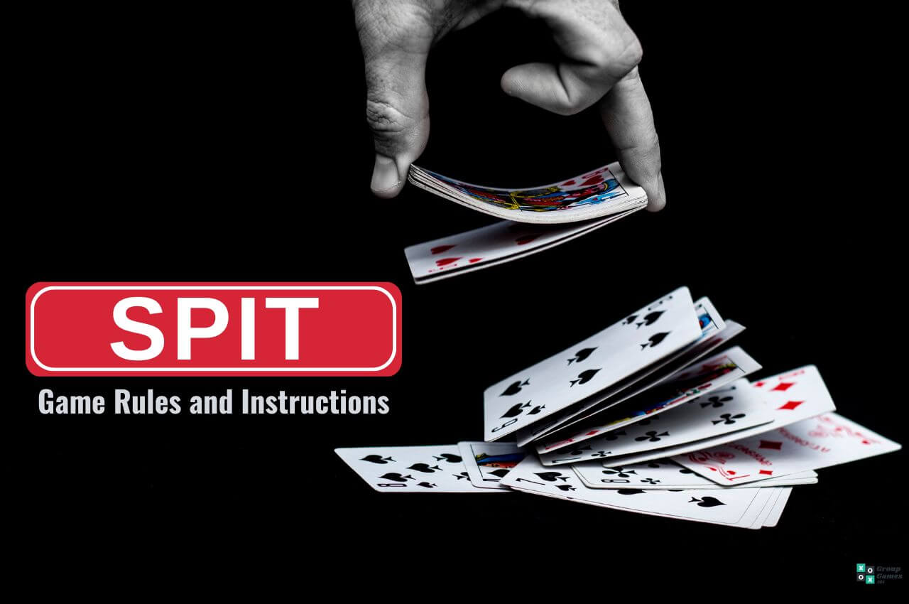 Spit card game rules Image