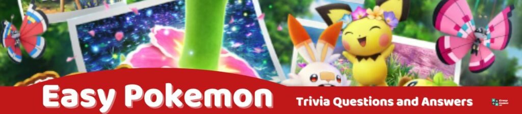 Easy Pokemon Trivia Image