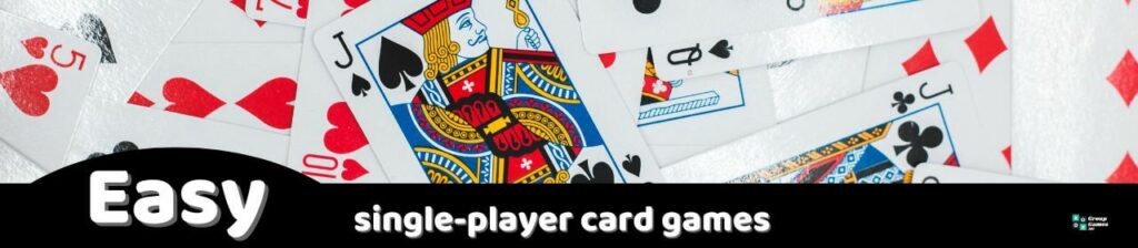Easy single-player card games Image