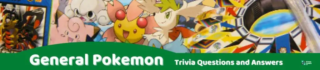 General Pokemon Trivia Image