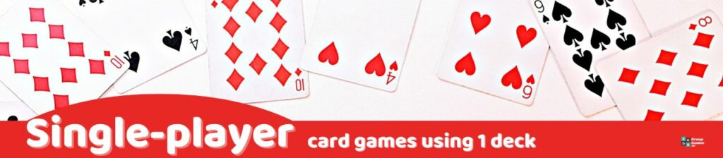 Single-player card games using 1 deck Image