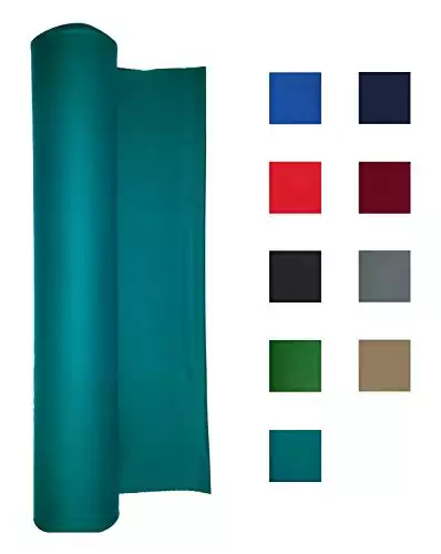 Performance Grade Pool Table Felt - Billiard Cloth - for 7 Foot Table Standard Green