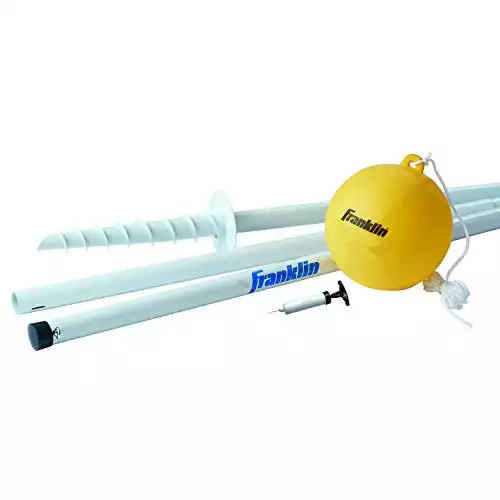 Franklin Sports Tetherball - Ball, Rope and Pole Set