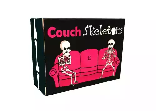 Couch Skeletons Card Game for Two Players