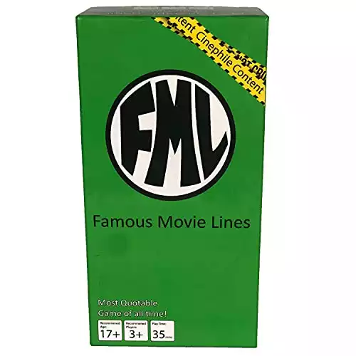 Famous Movie Lines – FML – The Most quotable Game of All time – Movie Lovers Heaven
