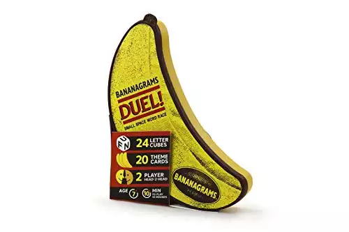Bananagrams Duel: Ultimate 2 Player Travel Game | Small Space Word Race