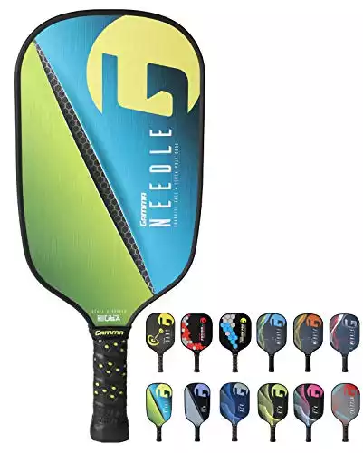 GAMMA Poly Core Pickleball Paddle -  For Indoor and Outdoor Play